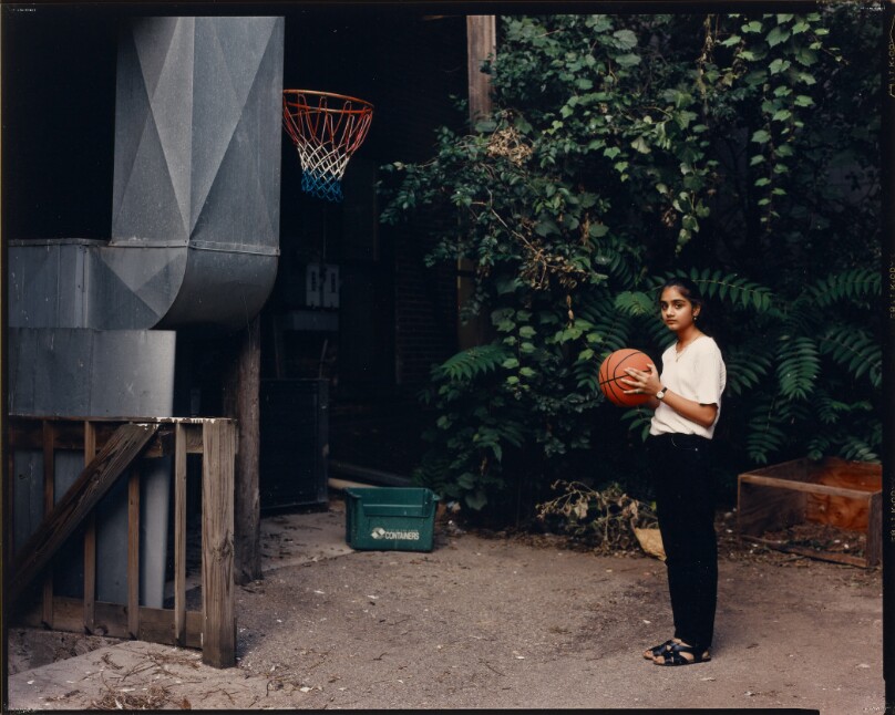 [Girl with Basketball]