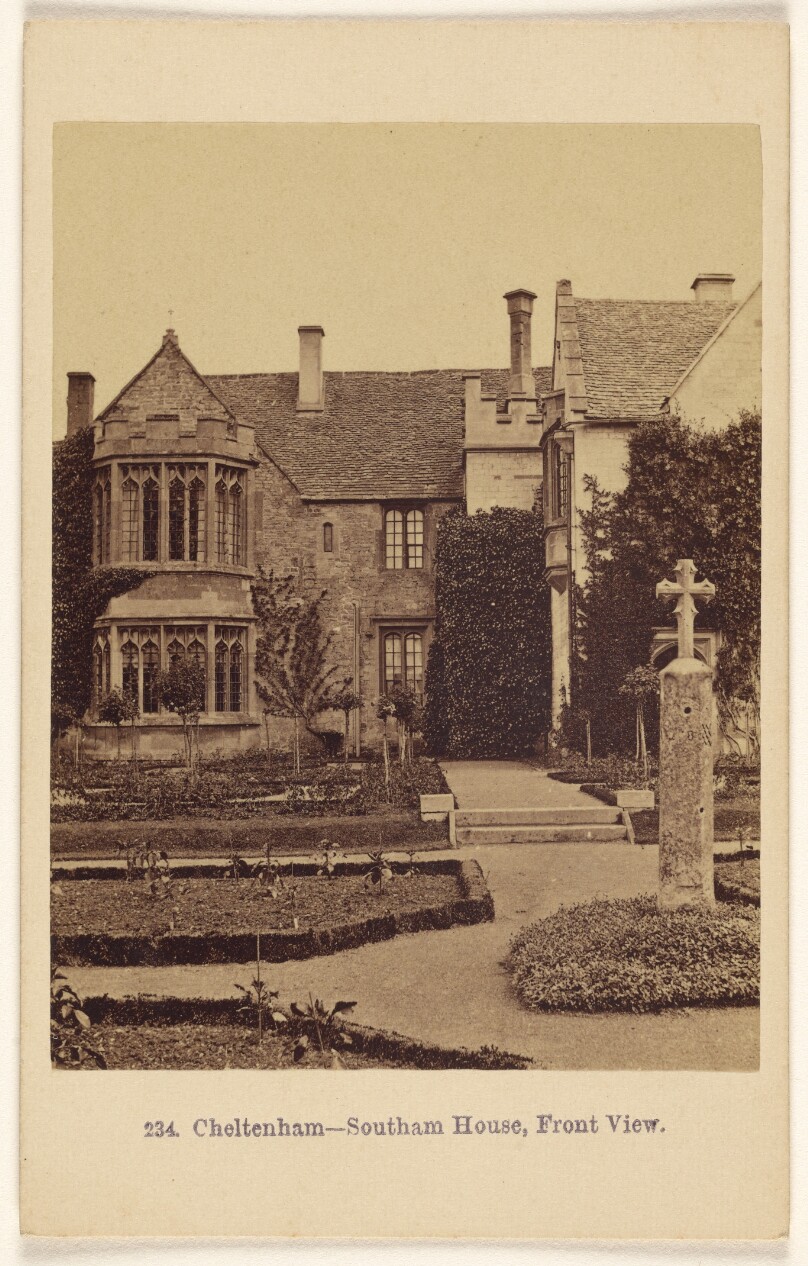 Cheltenham - Southern House, Front View.