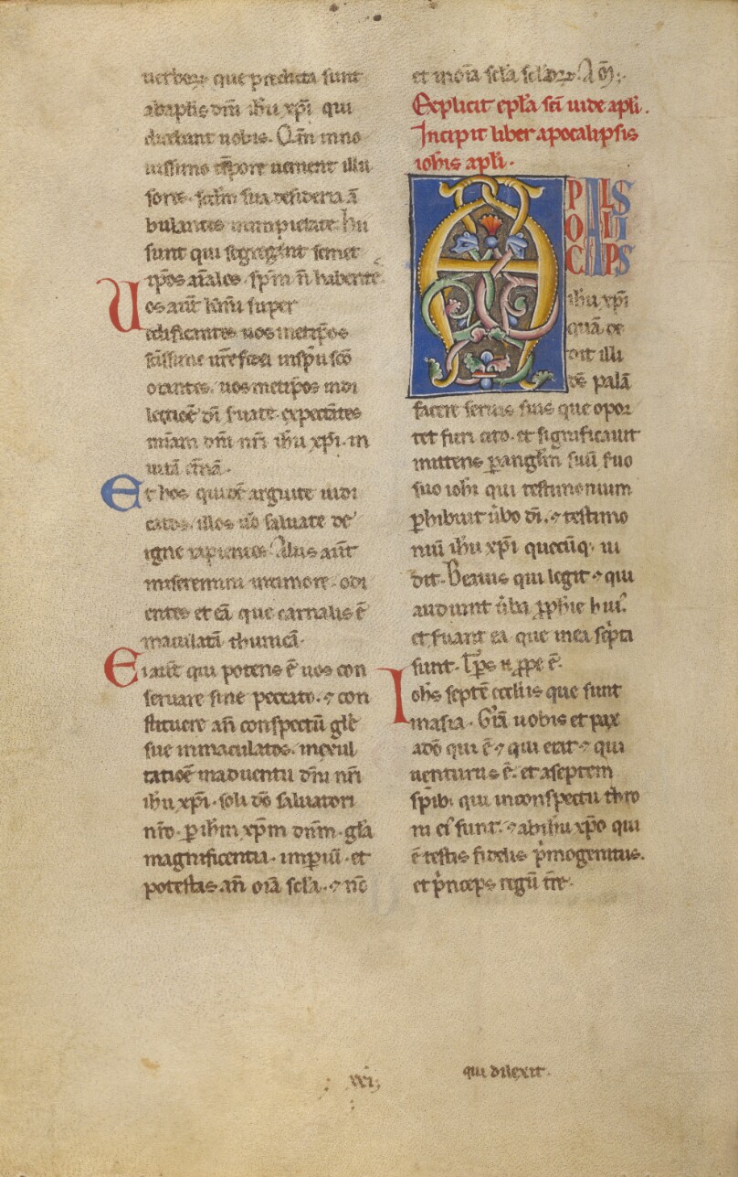 Decorated Initial A