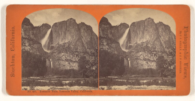 Yosemite Falls, Yosemite Valley, California.