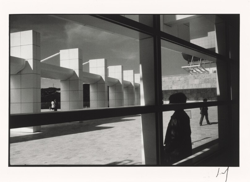 [Getty Center: Tram arrival platform]