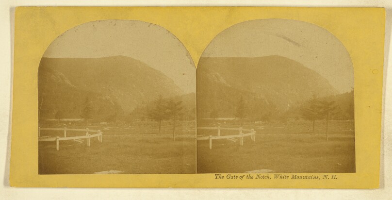The Gate of the Notch, White Mountains, N.H.