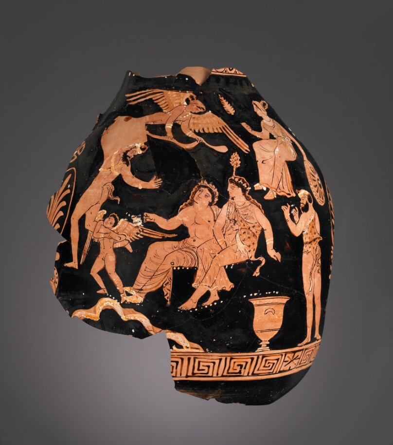 Fragmentary Apulian Red-Figure Pelike