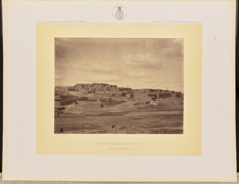 Indian Pueblo, Zuni, N.M. View from the South