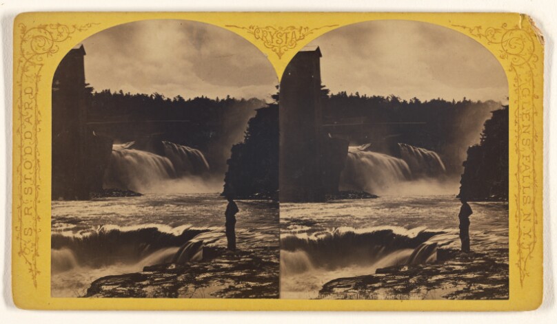 Birmingham Falls, Ausable Chasm.