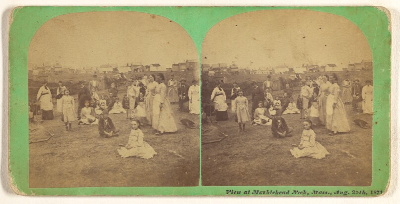 View at Marblehead Neck, Mass., Aug. 25th, 1871