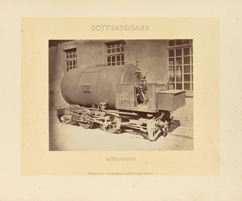 Gotthardbahn: Luftlocomotive