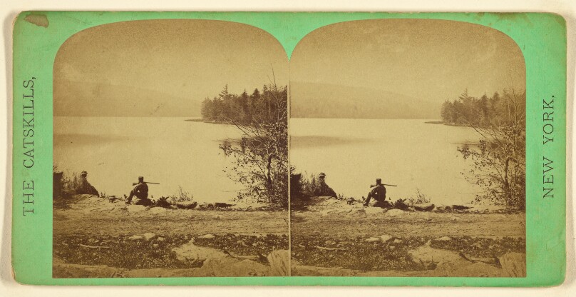 The Lake and Round Top. [Catskill Mountain Scenery.]