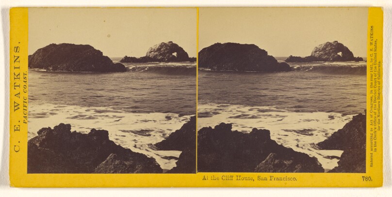 At the Cliff House, San Francisco.