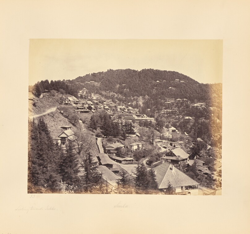 Simla; Looking towards Jakko