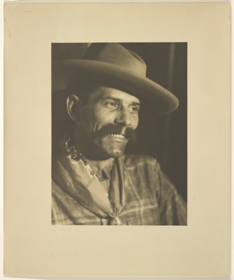[Donald Tresidder in Western Costume]