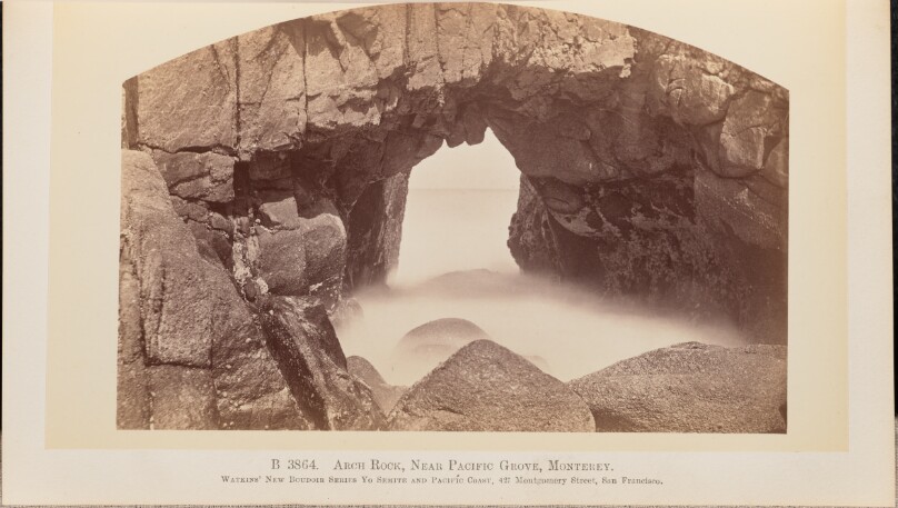 Arch Rock, Near Pacific Coast, Monterey