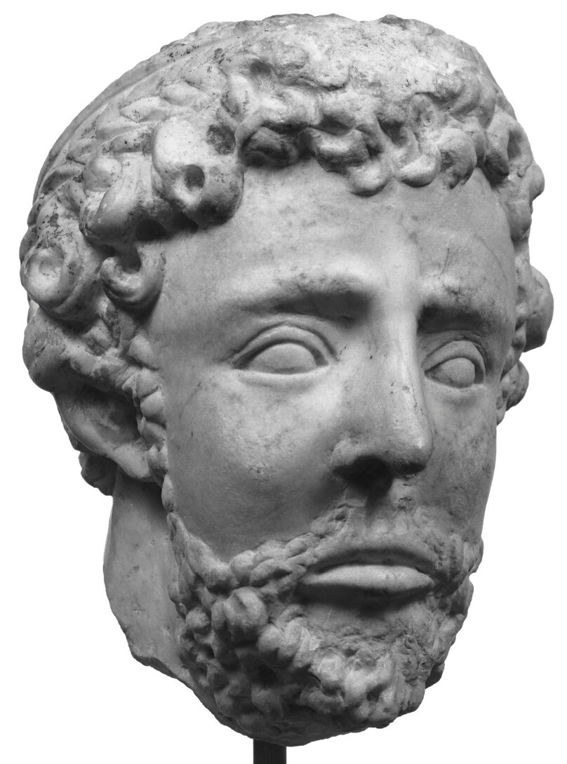 Imitation of a Roman Portrait of a Bearded Man