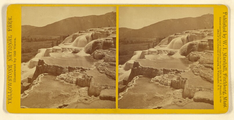 Upper Basins. [Mammoth Hot Springs]