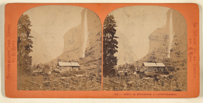 Chute du Staubrach, a Lauterbrunnen.