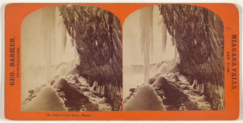 Below Table Rock - Winter.