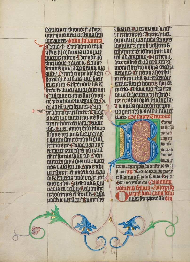 Decorated Initial B