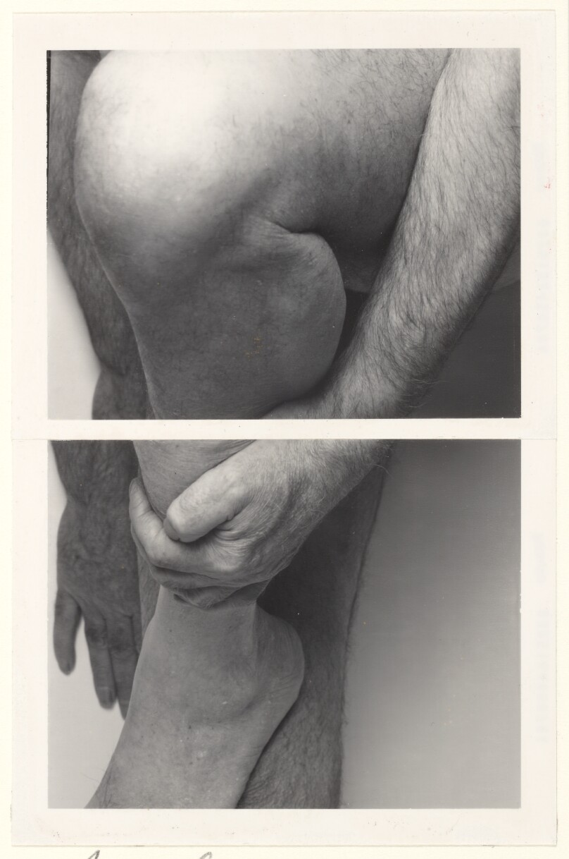Self-Portrait (Knees and Hands, No. 1)