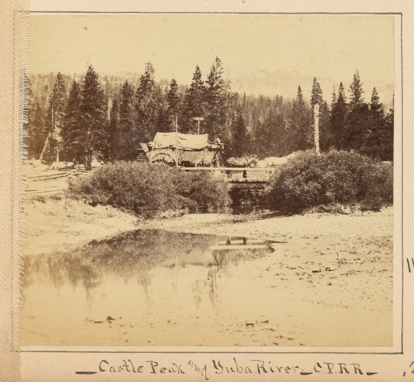 Castle Peak and Yuba River