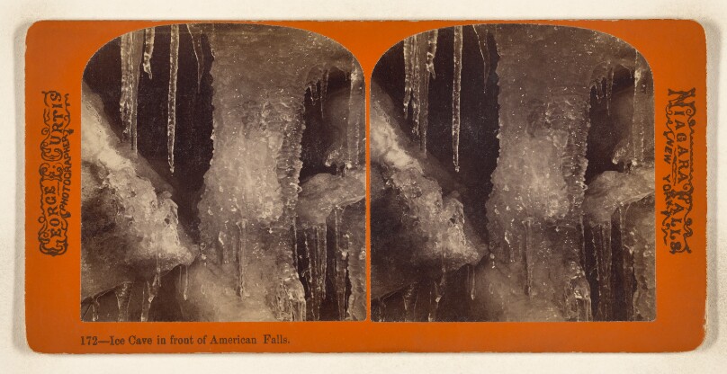 Ice Cave in front of American Falls. [Niagara Falls, N.Y.]
