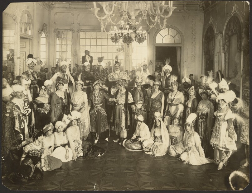 Costume Ball at Countess Kleinmichel with Highest St. Petersburg's aristocracy.