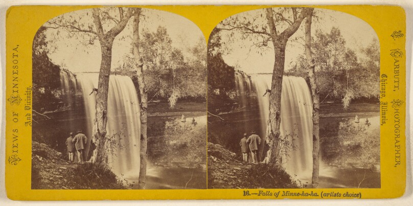 Falls of Minne-ha-ha. (artists choice)