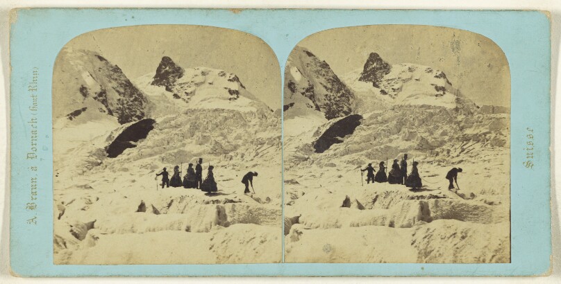 Alpes Italo-Valaisanes. Petit Mont-Cervin et Glacier St.-Theodule.