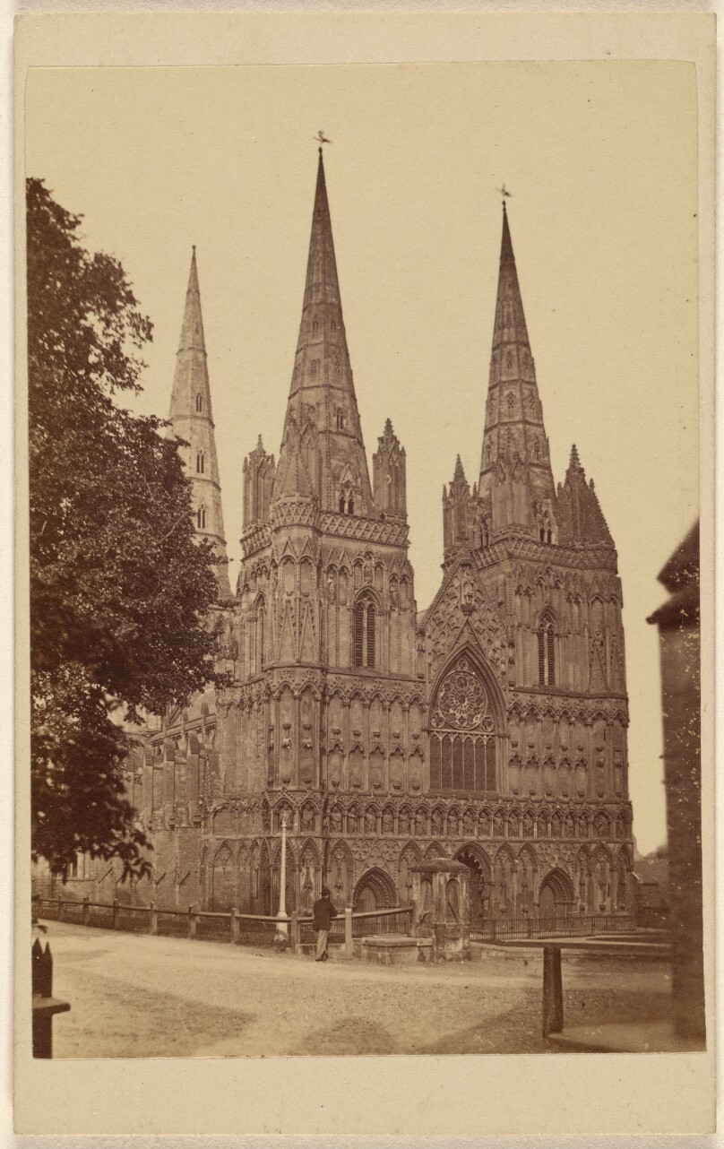 Lichfield Cathderal. West Front.