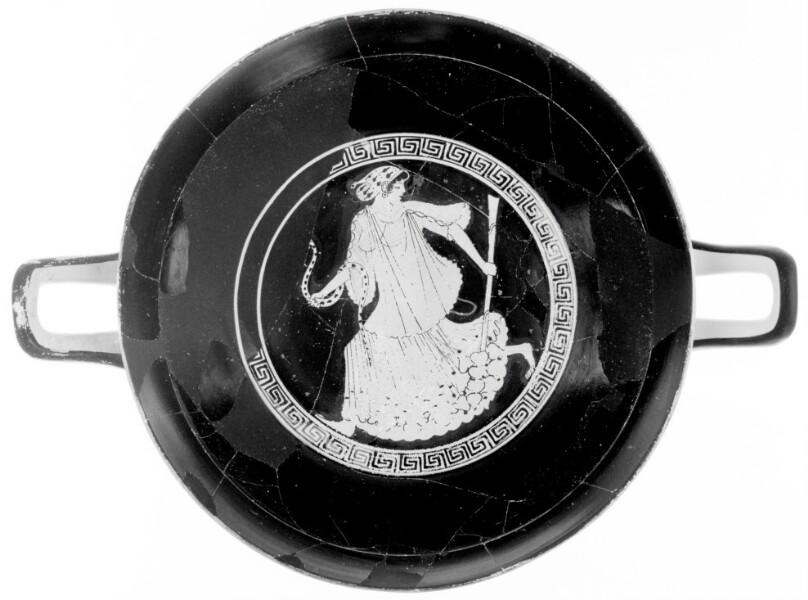 Fragmentary Attic Red-Figure Kylix