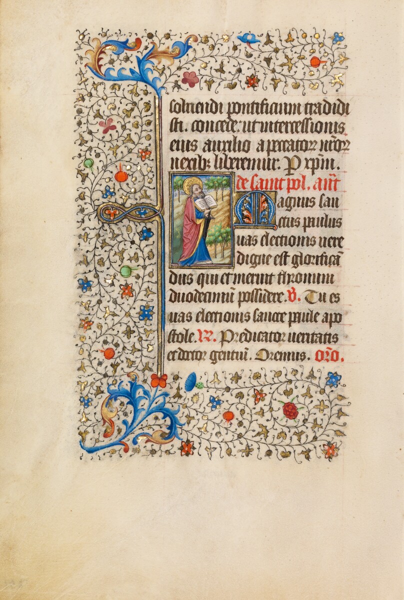 Saint Paul with an Open Book