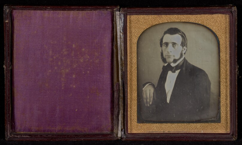 [Portrait of a Seated Man with Chin Whiskers]