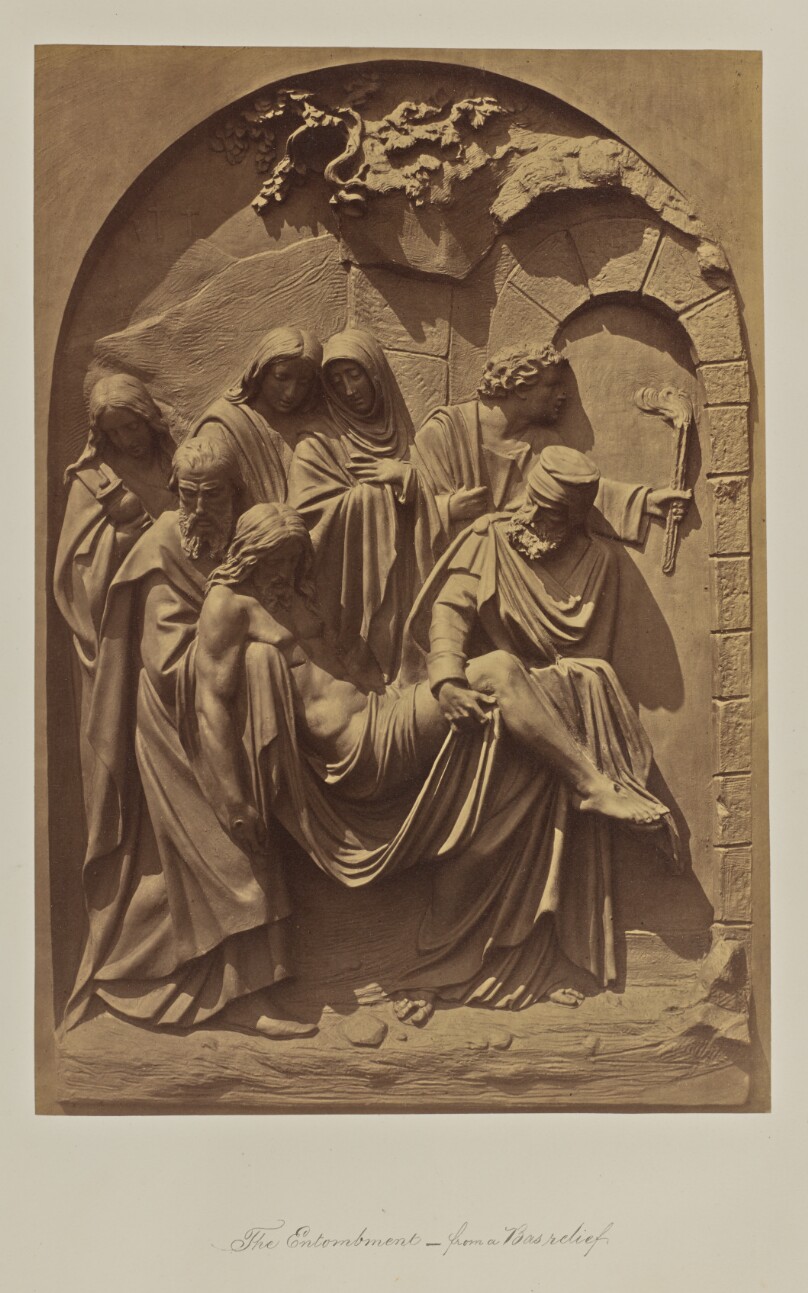 The Entombment. from a Bas-relief
