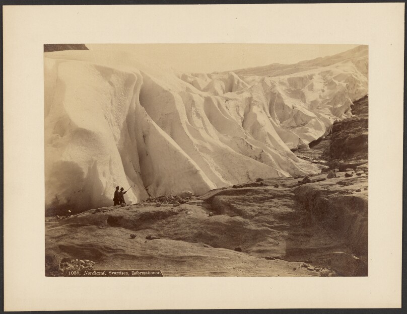 Nordland, Svartisen, Isformationer
