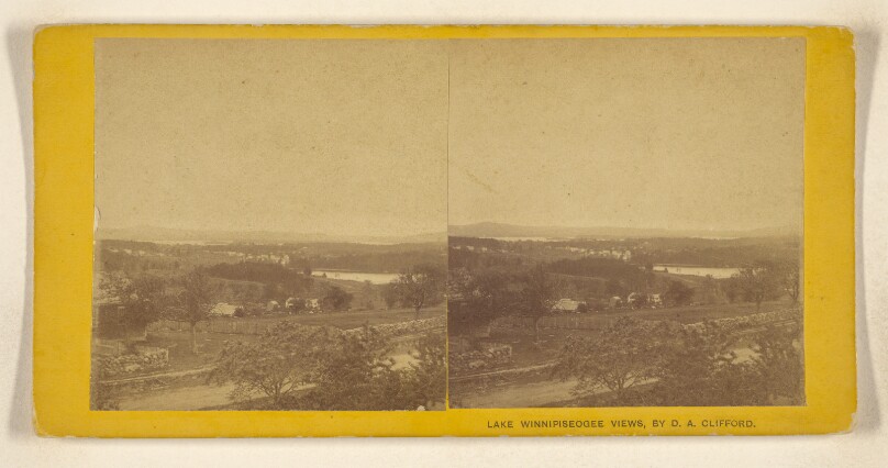 [View of Lake Winnipiseogee]