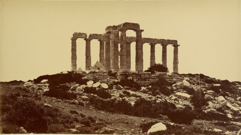 Temple de Minerve a Sumium.