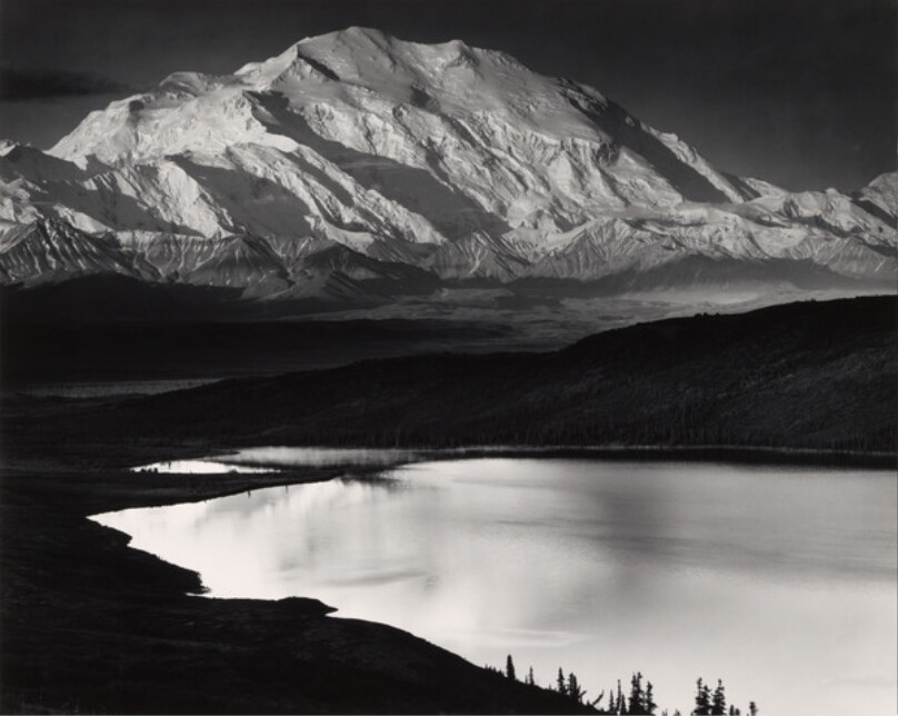 Mt. McKinley and Wonder Lake, Mt. McKinley National Park, Alaska