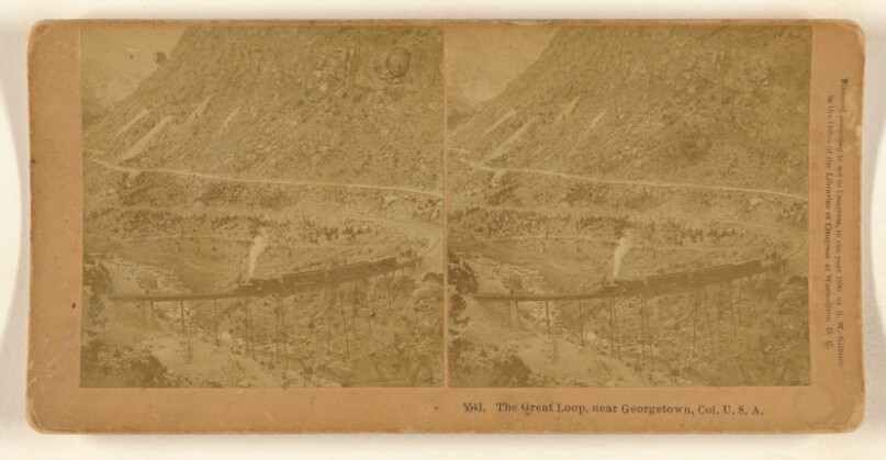The Great Loop, near Georgetown, Col., U.S.A.