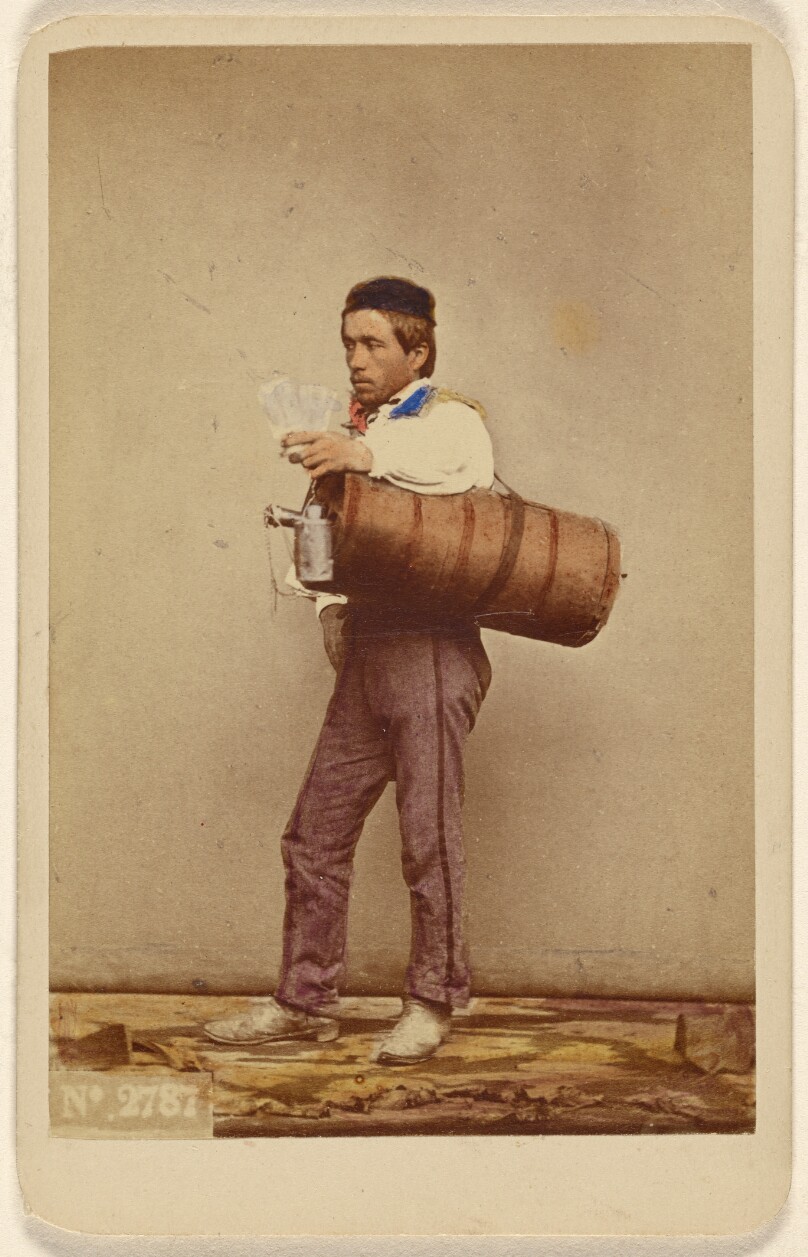 [A water carrier]