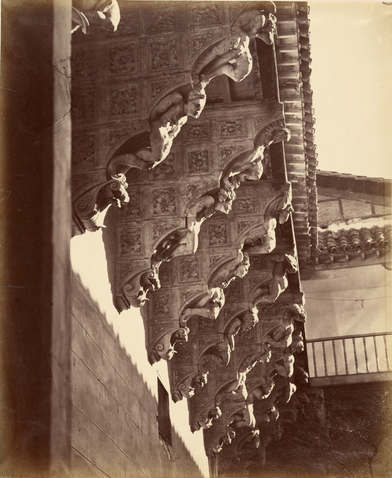 [Detail of cornice brackets]