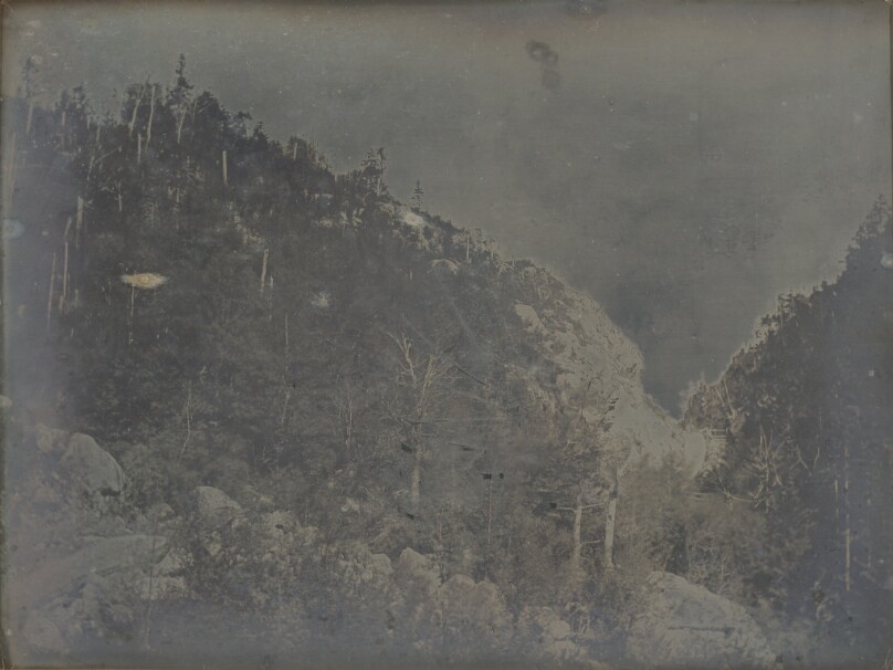 View within Crawford Notch, New Hampshire