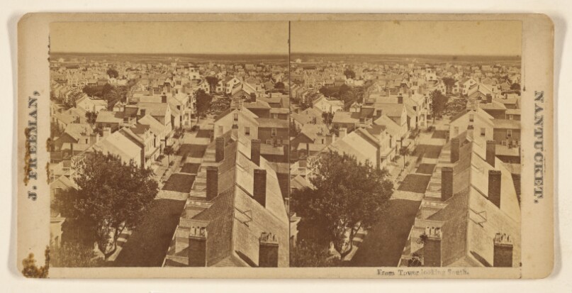 From Tower looking South. [Nantucket, Mass.]
