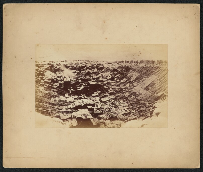 [View of Kimberley Excavation Sites]