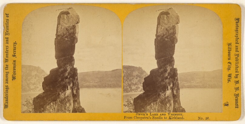 From Cleopatra's Needle to Kirkland. [Devil's Lake, Wisconsin]