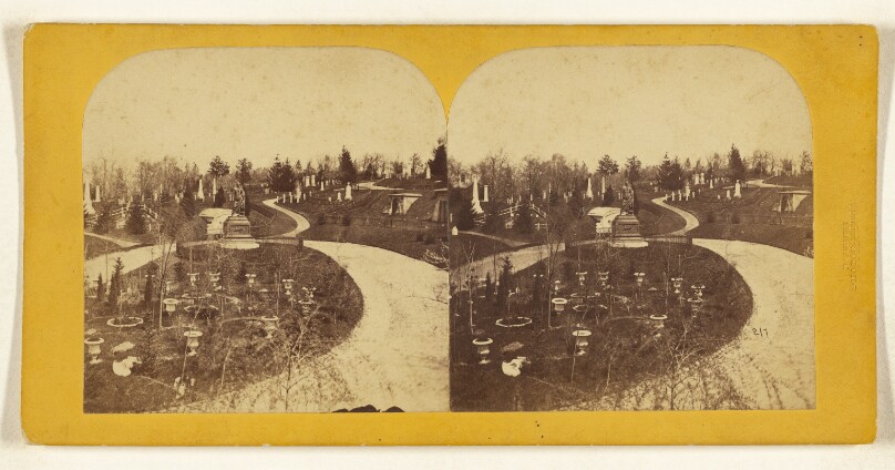 [Bay Side Dell. Greenwood Cemetery]