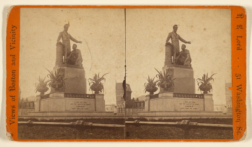 [Lincoln Monument. Park Sq./Emancipation Monument, Park Square, Boston Common]