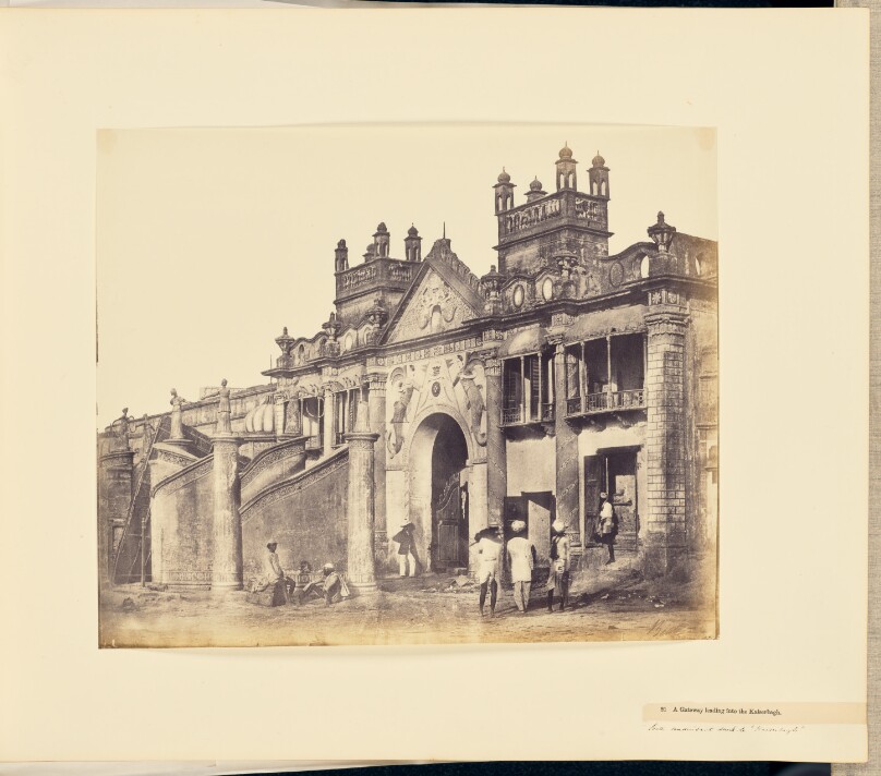 [A Gateway Leading Into the Kaiserbagh]