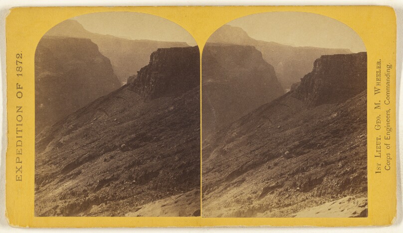 Grand Canon, foot of To-ro-weap Valley.