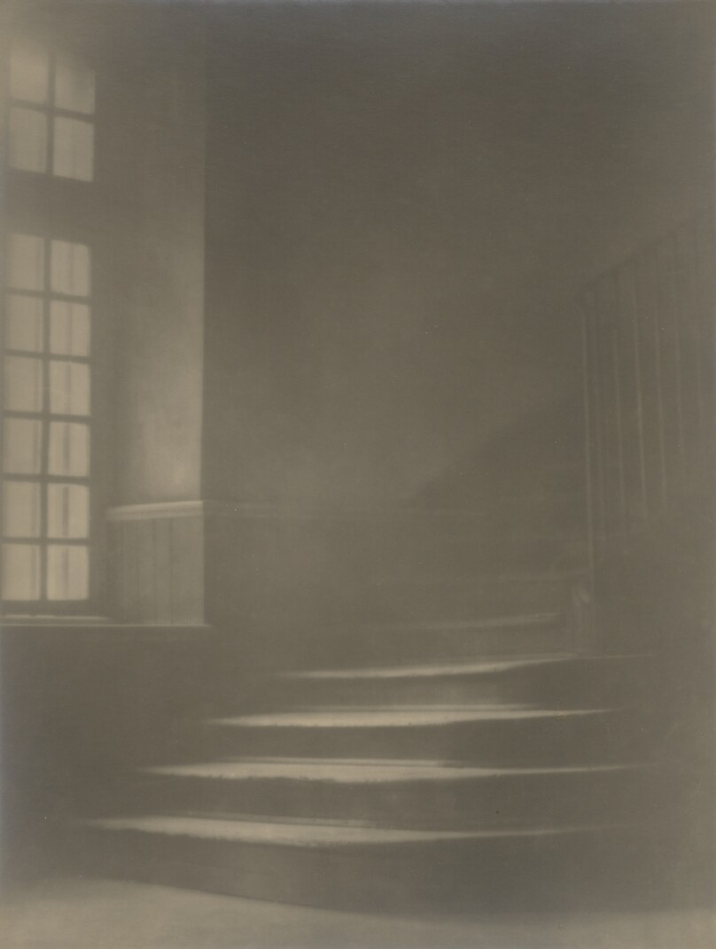 Window and Stairway of the Old Ursuline Convent, New Orleans