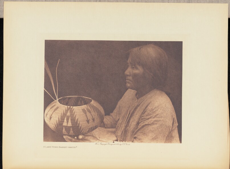 A Lake Mono Basket-maker