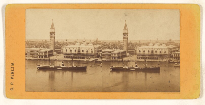 [Panoramic view of Venice, Italy]